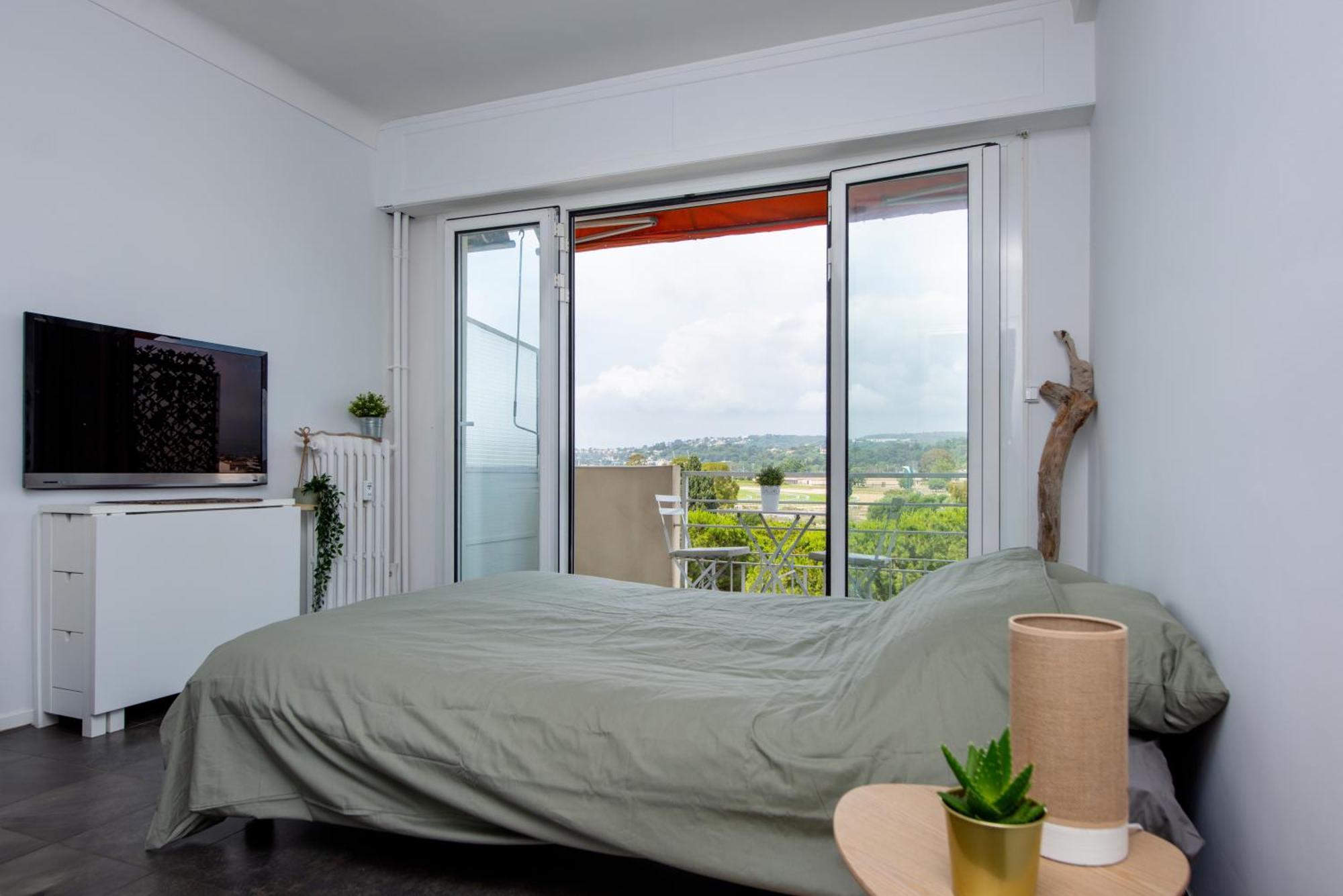 Appartement Vue Mer Cagnes-sur-Mer Buitenkant foto