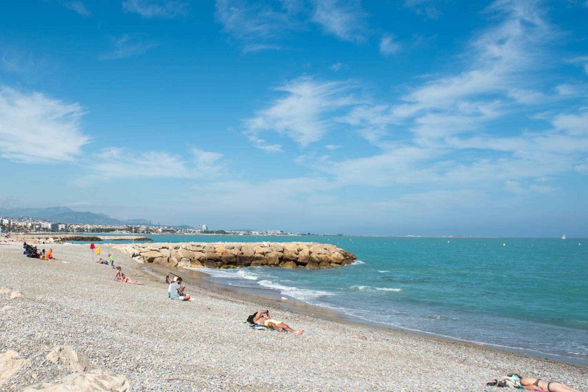 Appartement Vue Mer Cagnes-sur-Mer Buitenkant foto