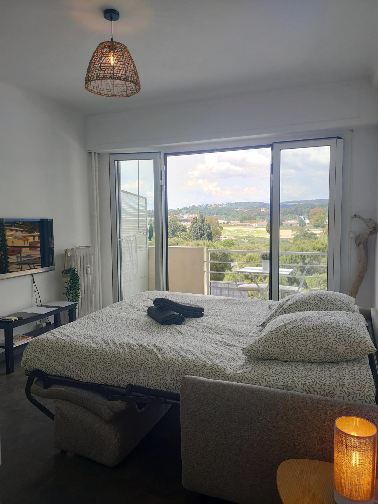 Appartement Vue Mer Cagnes-sur-Mer Buitenkant foto